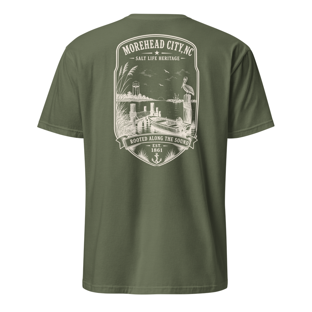 Morehead City - Rooted Along The Sound - Short-Sleeve Unisex