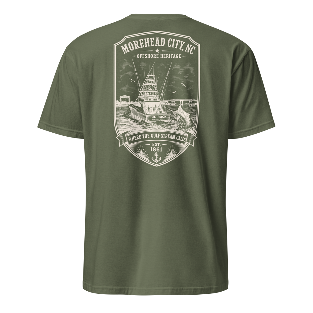 Morehead City - Big Rock - Short-Sleeve Unisex