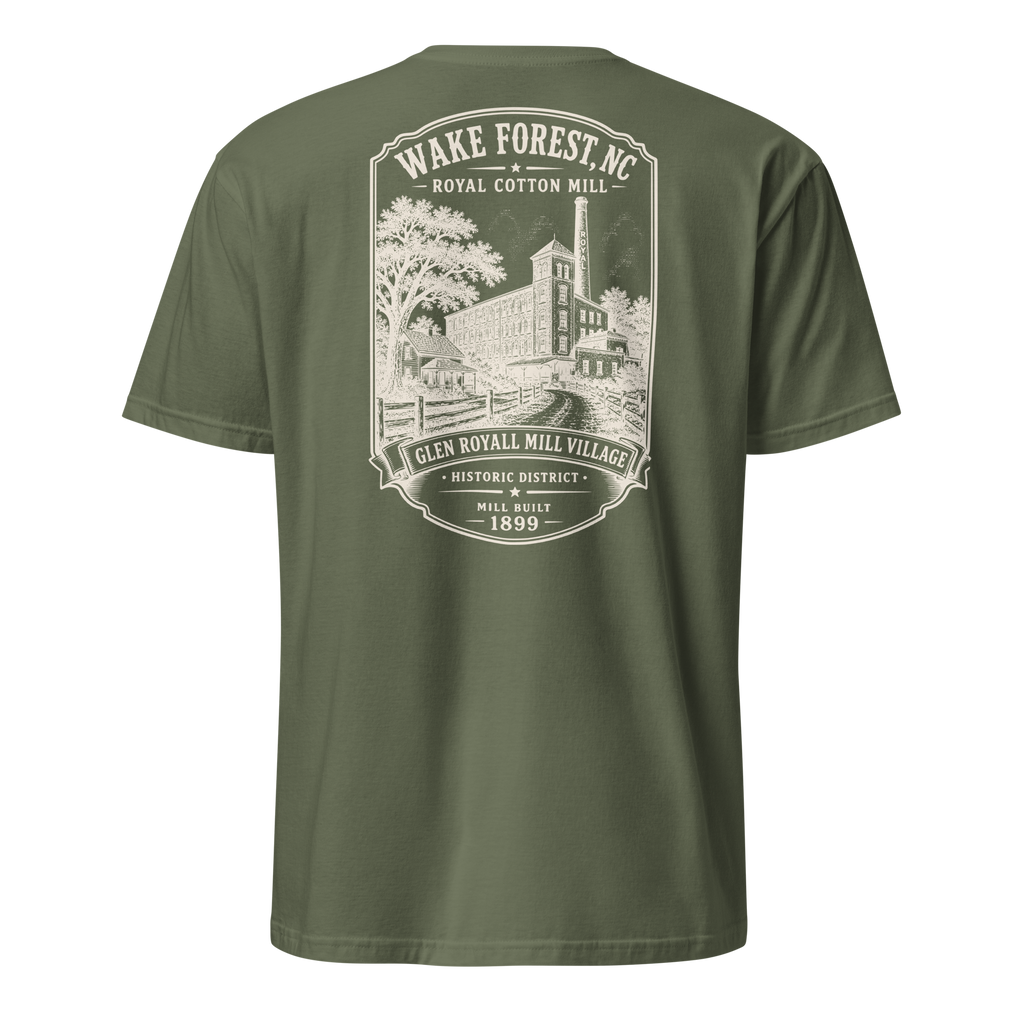 Wake Forest, NC - Royal Cotton Mill - Short-Sleeve Unisex