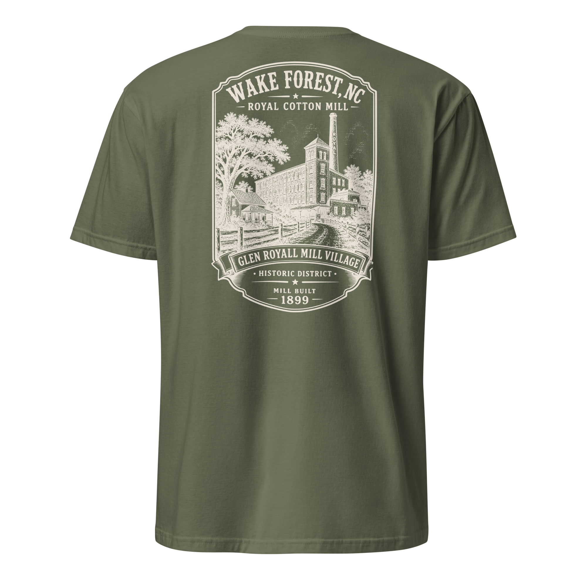 Wake Forest, NC - Royal Cotton Mill - Short-Sleeve Unisex