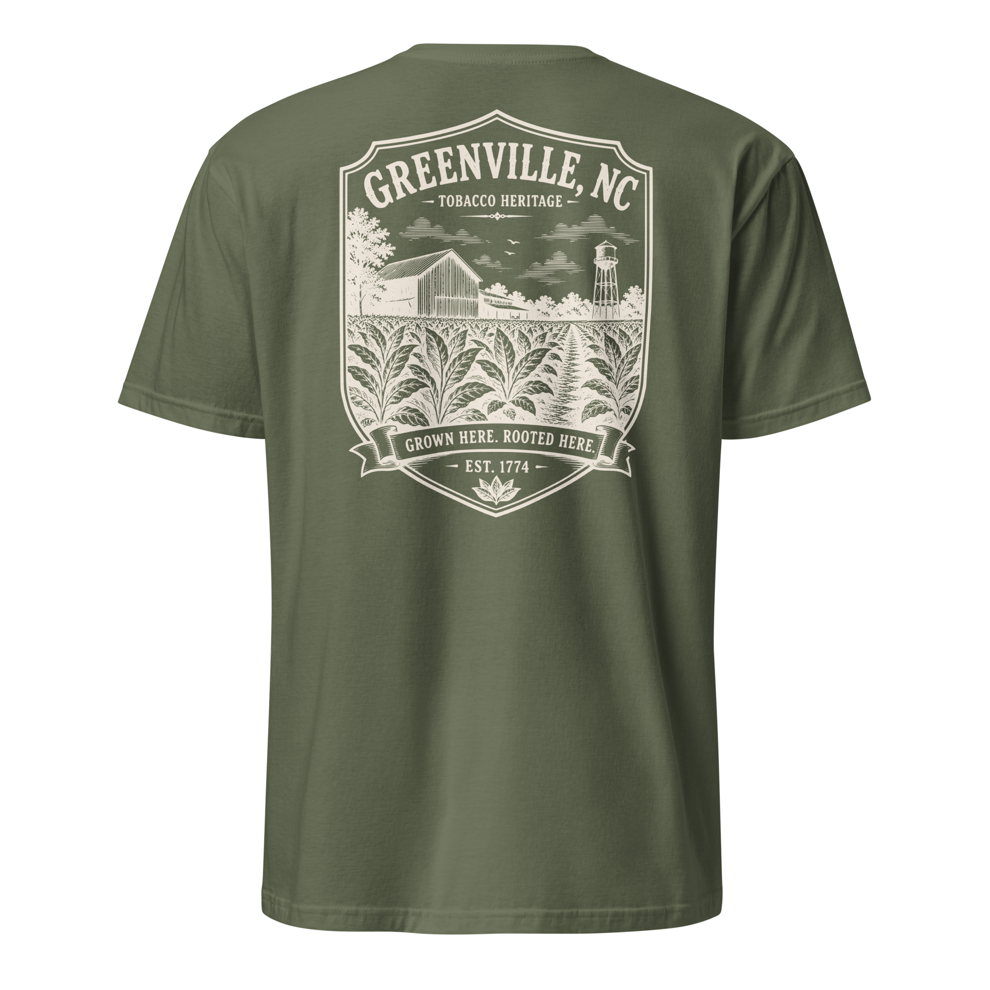 Greenville, NC - Tobacco Heritage - Short-Sleeve Unisex