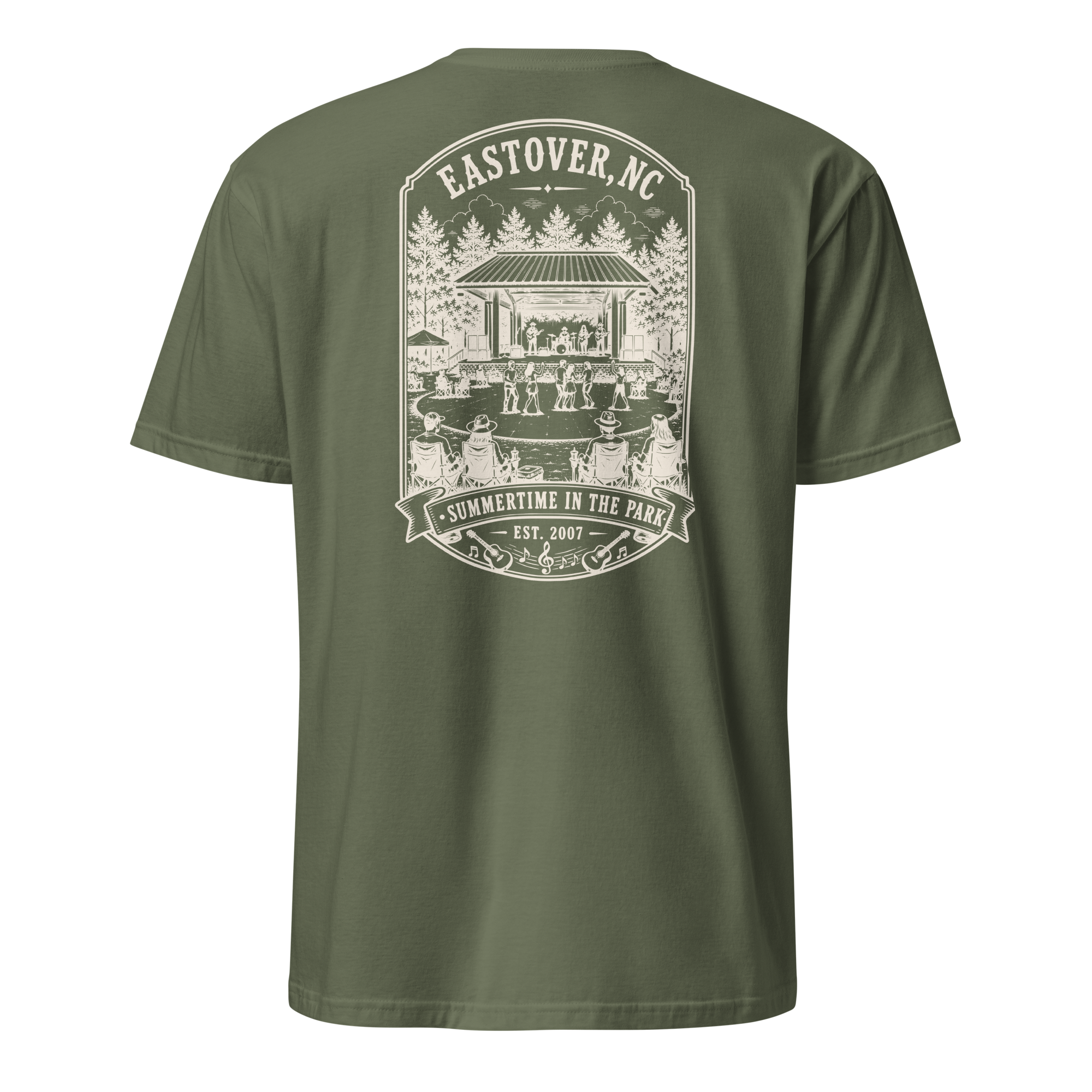 Eastover, NC - Summertime In The Park - Short-Sleeve Unisex T-Shirt
