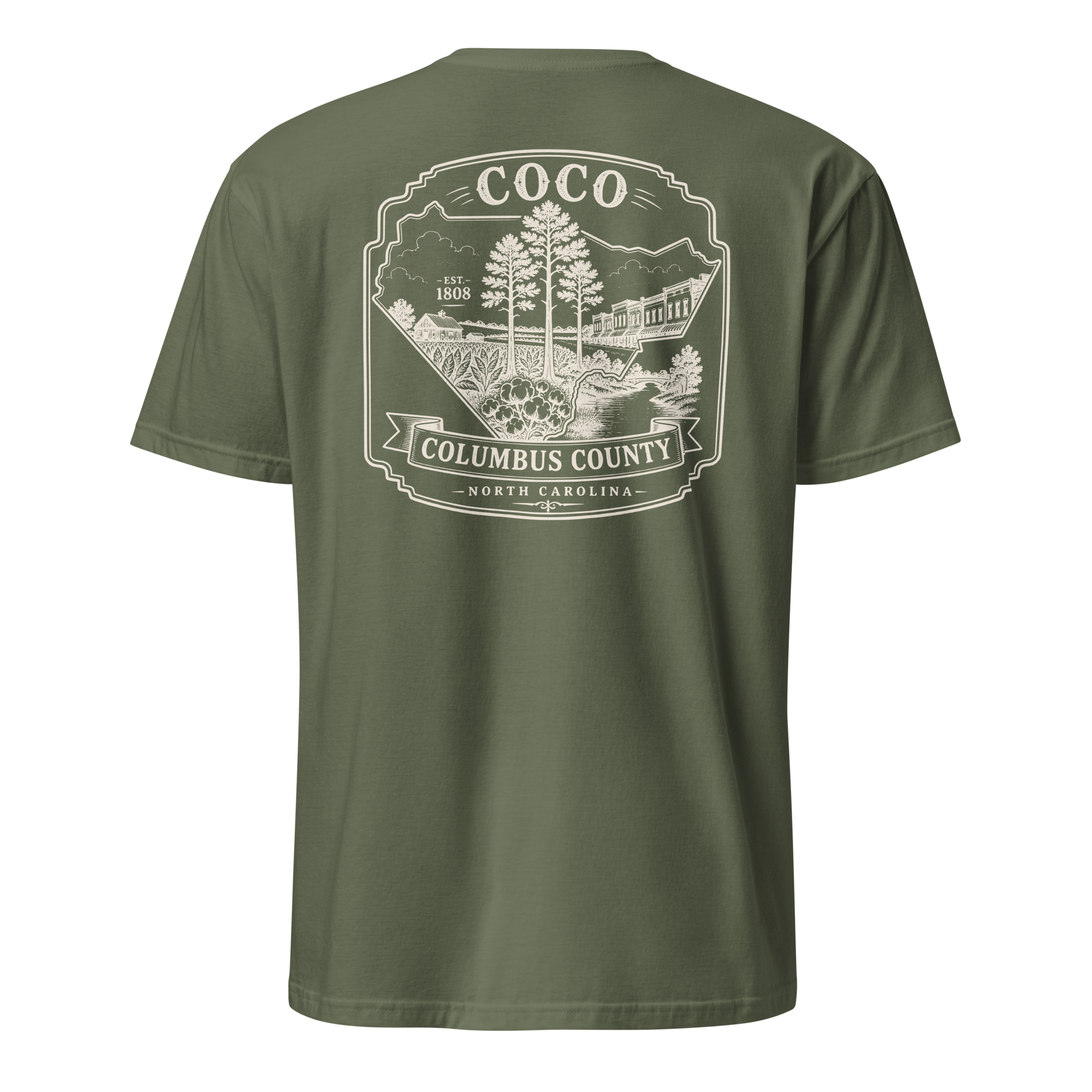 Whiteville, NC - CoCo - Short-Sleeve Unisex