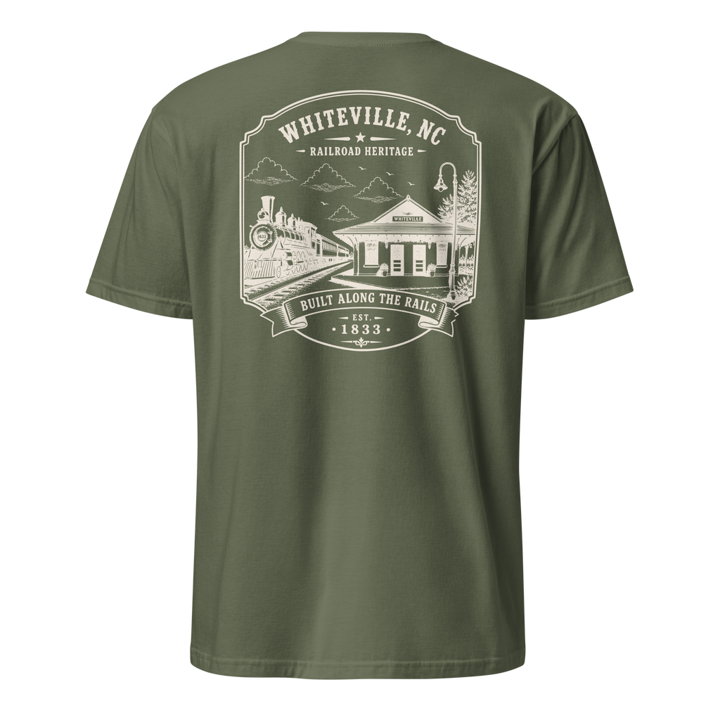 Whiteville, NC - Railroad Heritage - Short-Sleeve Unisex