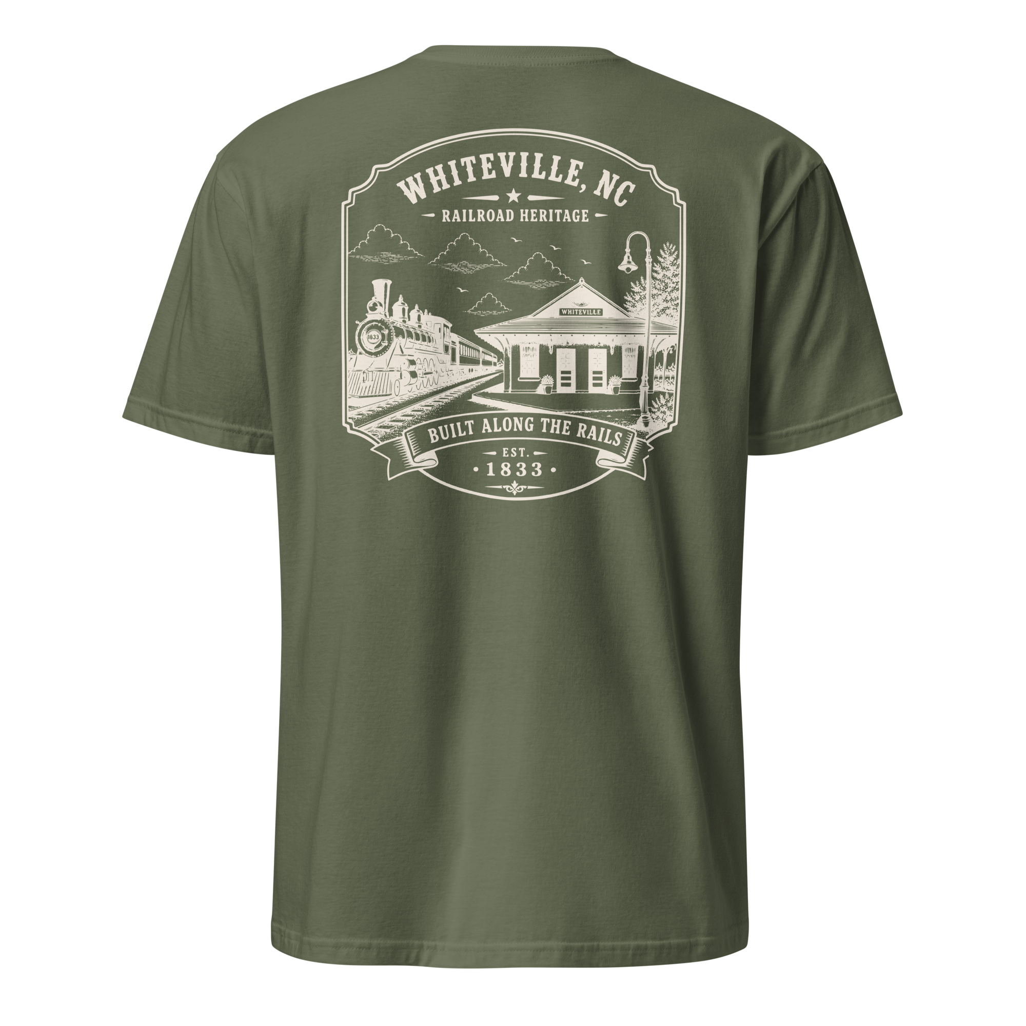 Whiteville, NC - Railroad Heritage - Short-Sleeve Unisex