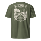 Richlands, NC - Country Backroads - Short-Sleeve Unisex