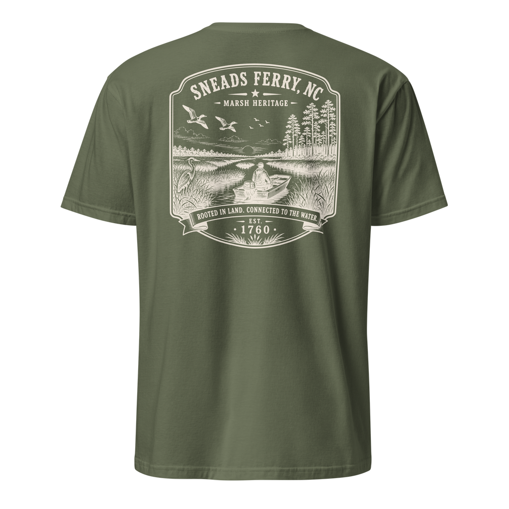 Sneads Ferry, NC - Marsh Heritage - Short-Sleeve Unisex