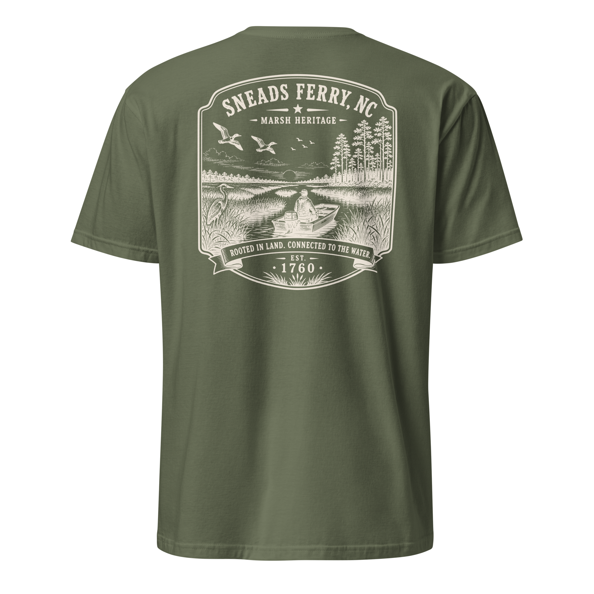 Sneads Ferry, NC - Marsh Heritage - Short-Sleeve Unisex