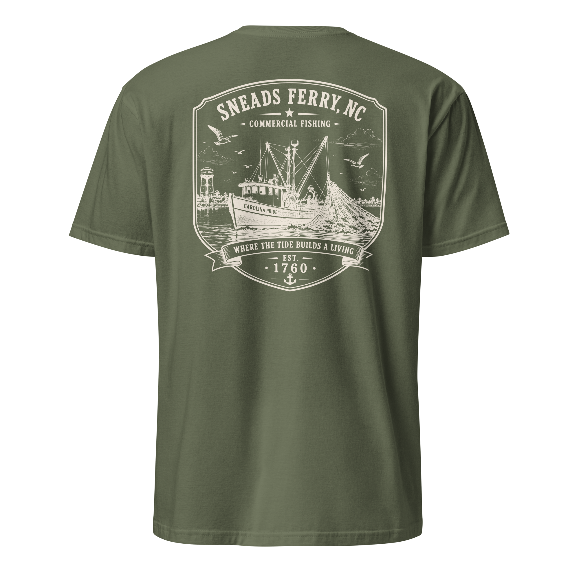 Sneads Ferry, NC - Carolina Pride - Short-Sleeve Unisex