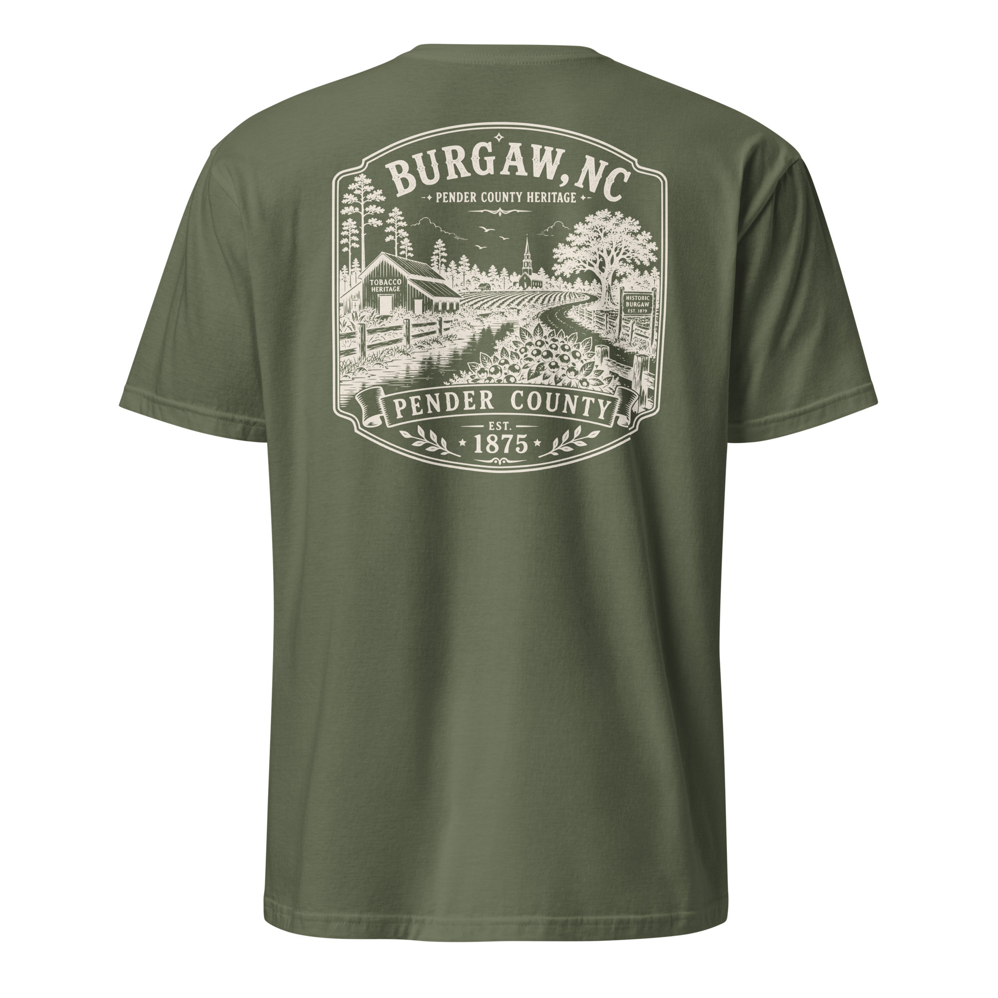 Burgaw, NC - Pender Heritage - Short-Sleeve Unisex