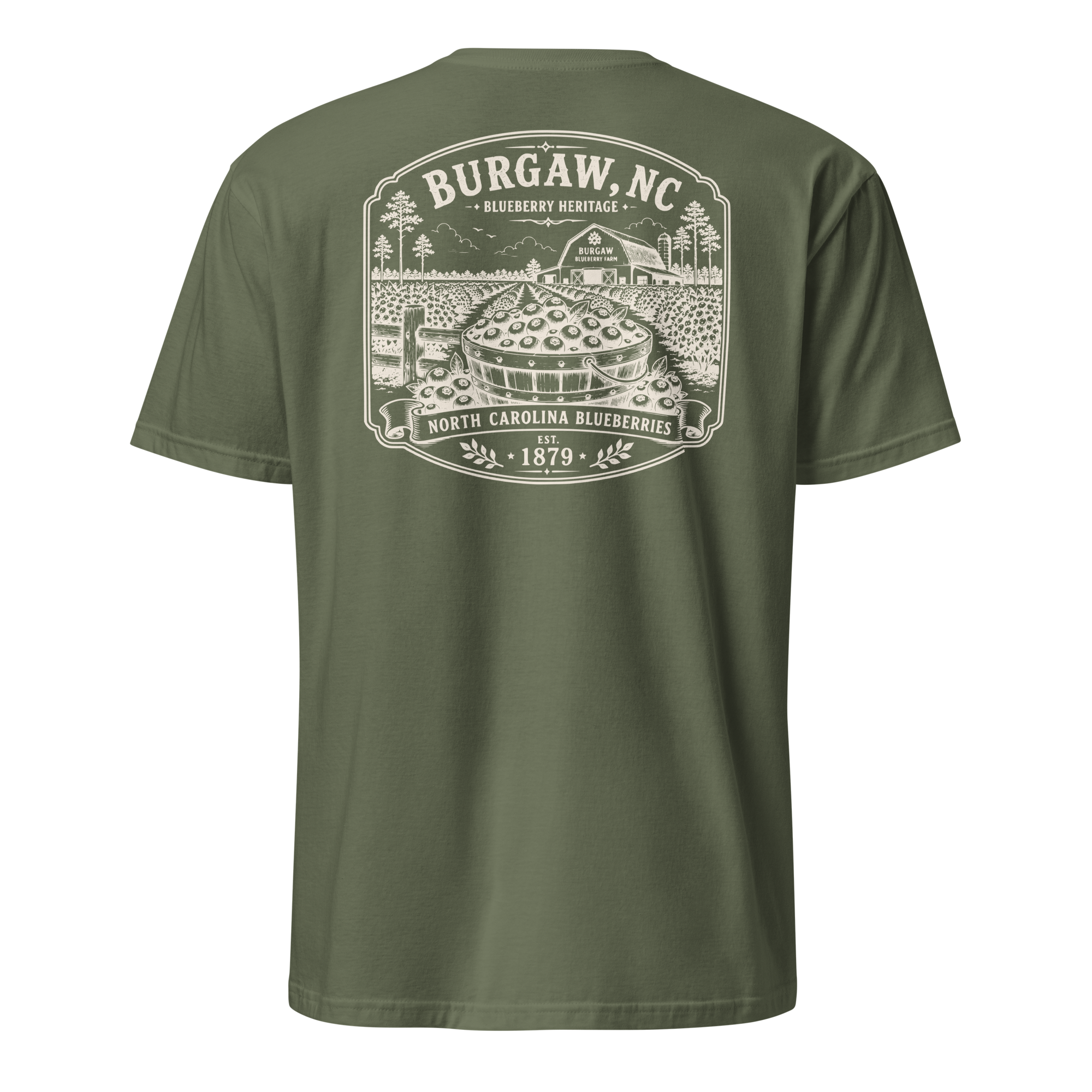 Burgaw, NC - Blueberry Heritage - Short-Sleeve Unisex