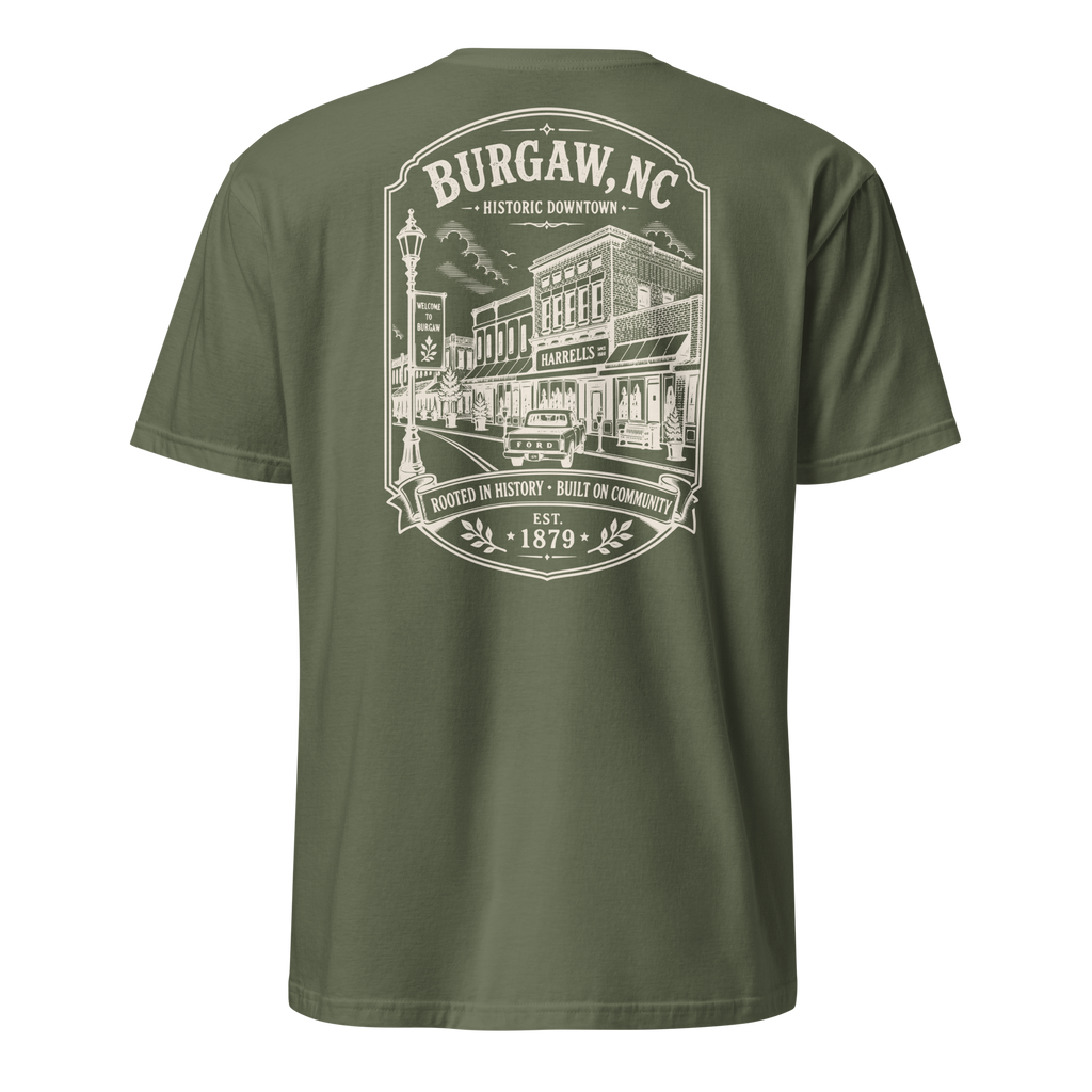 Burgaw, NC - Historic Downtown - Short-Sleeve Unisex
