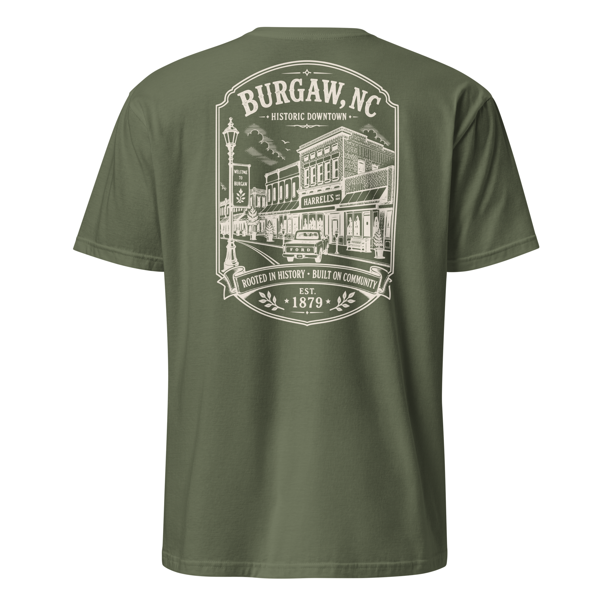 Burgaw, NC - Historic Downtown - Short-Sleeve Unisex