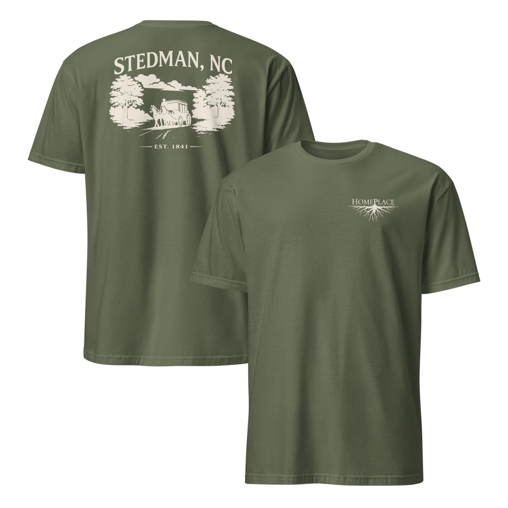Stedman, NC - Stagecoach Town - Unisex T-Shirt
