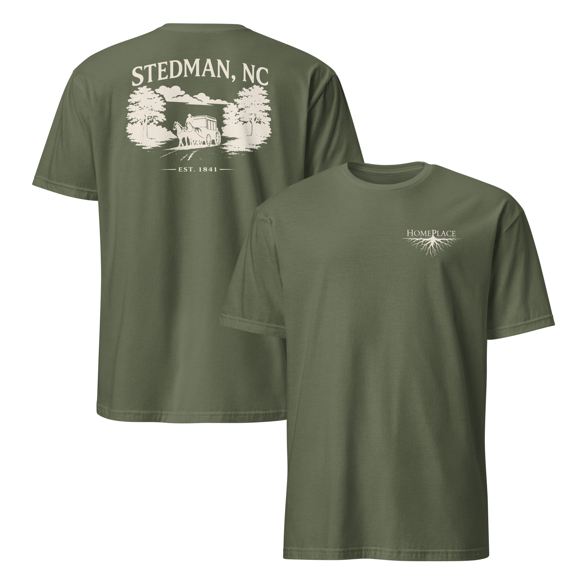 Stedman, NC - Stagecoach Town - Unisex T-Shirt