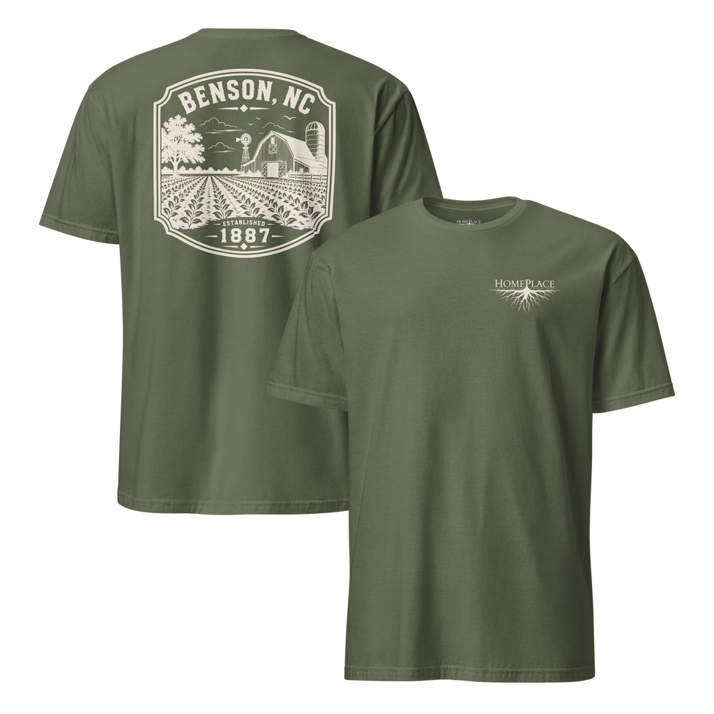 Benson, NC - Farm Country - Unisex T-Shirt