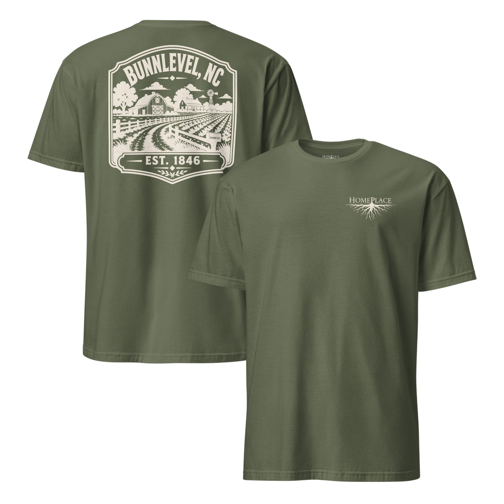 Bunnlevel, NC - Farm Heritage - Unisex T-Shirt