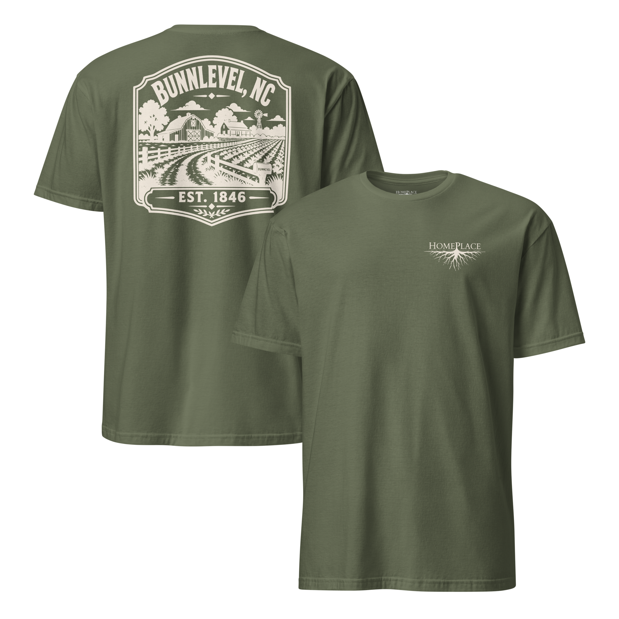 Bunnlevel, NC - Farm Heritage - Unisex T-Shirt