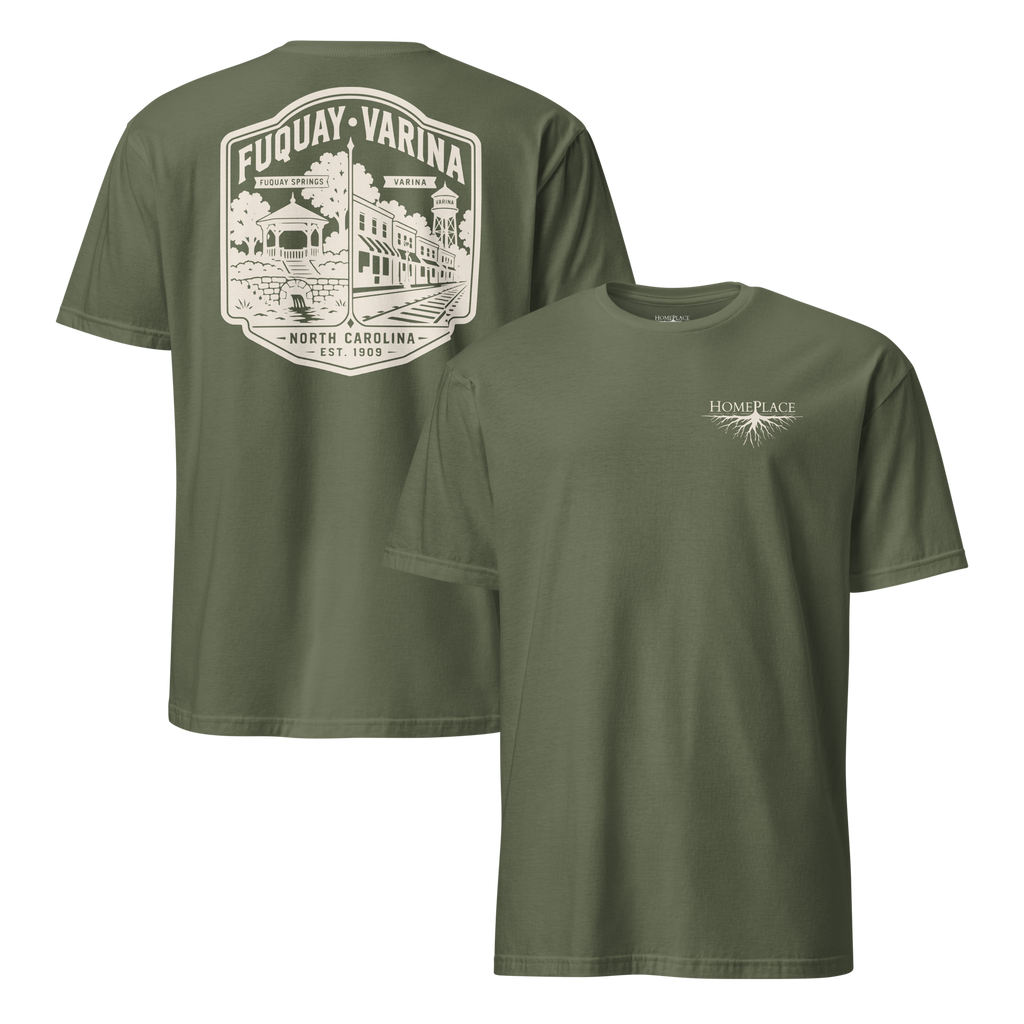 Fuquay-Varina, NC - Two Towns - Unisex T-Shirt