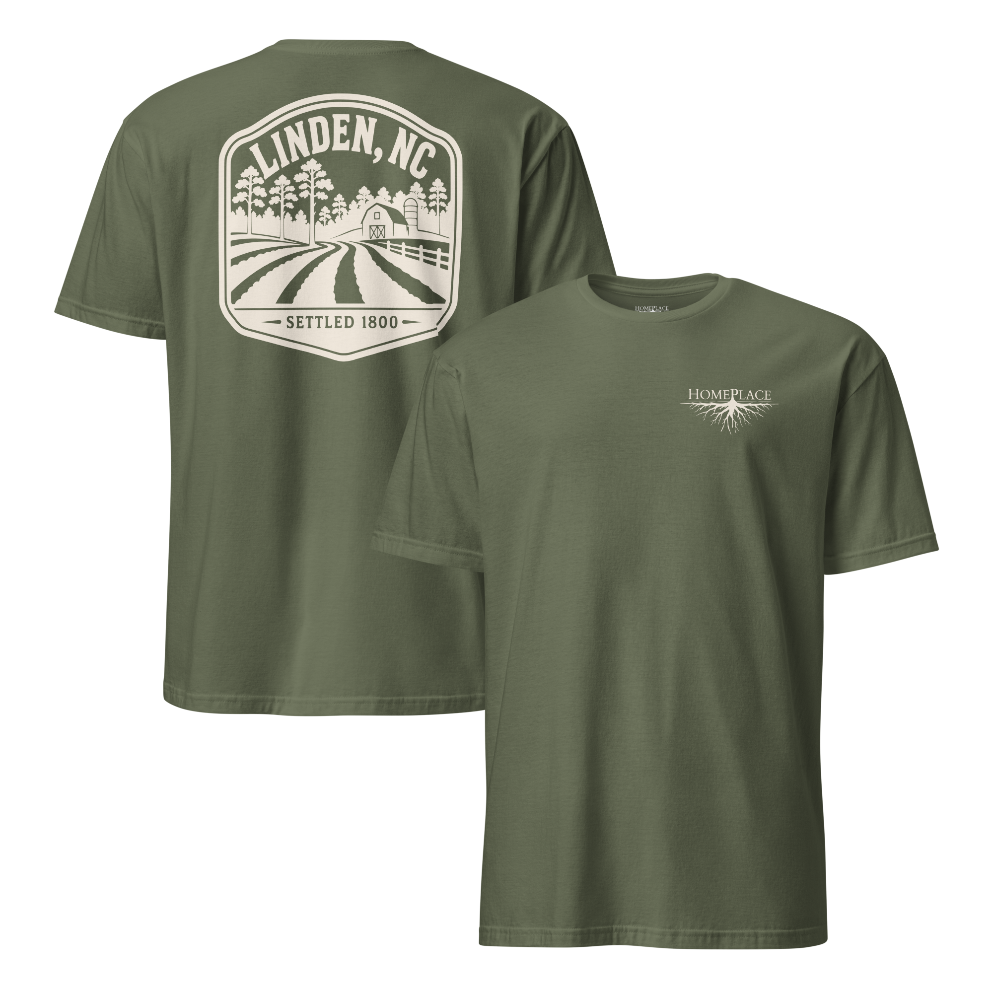 Linden, NC - Farm Life - Unisex T-Shirt