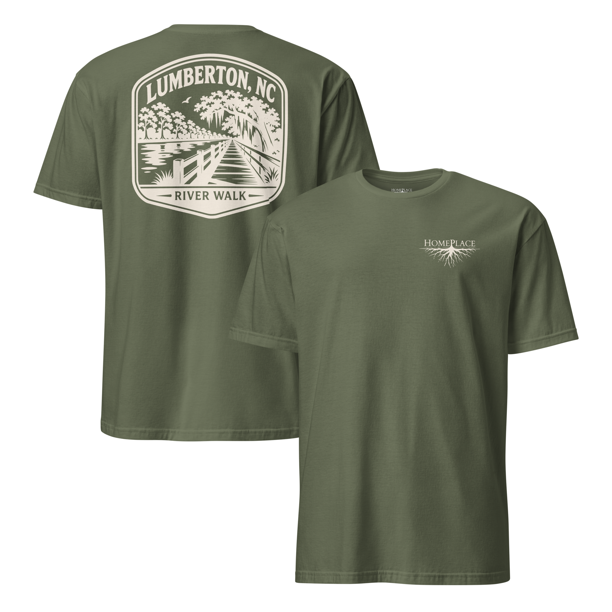 Lumberton, NC - The Riverwalk - Unisex T-Shirt