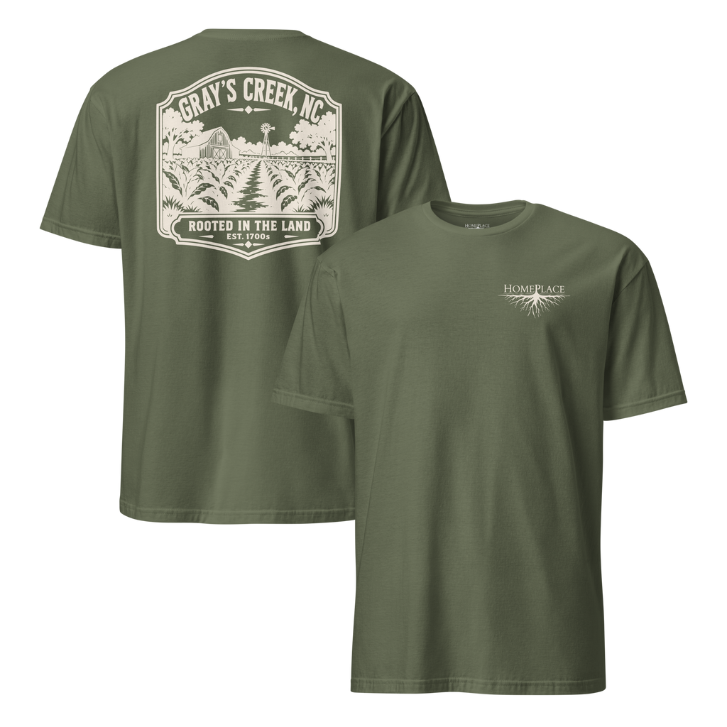 Gray's Creek, NC - Rooted - Unisex T-Shirt