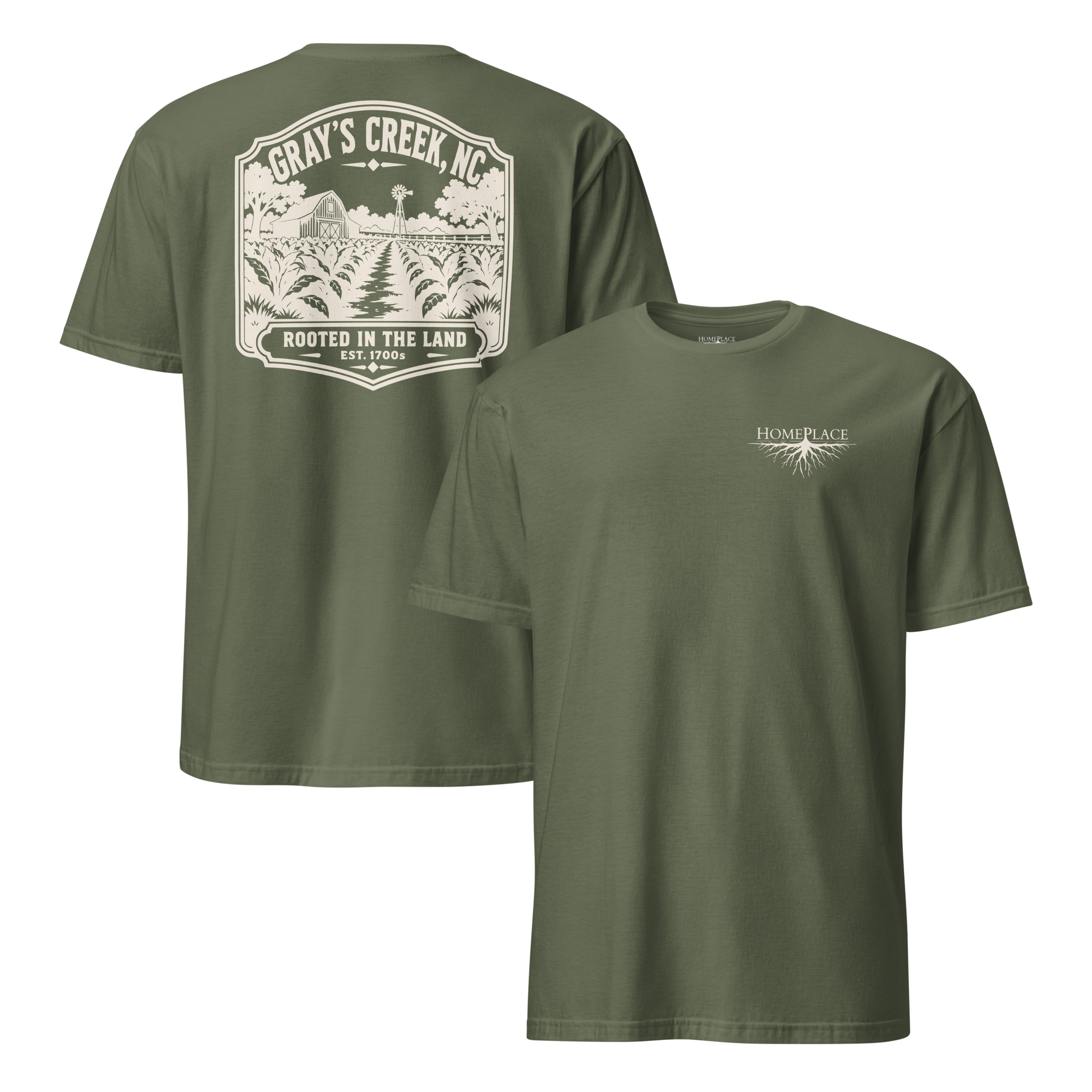 Gray's Creek, NC - Rooted - Unisex T-Shirt