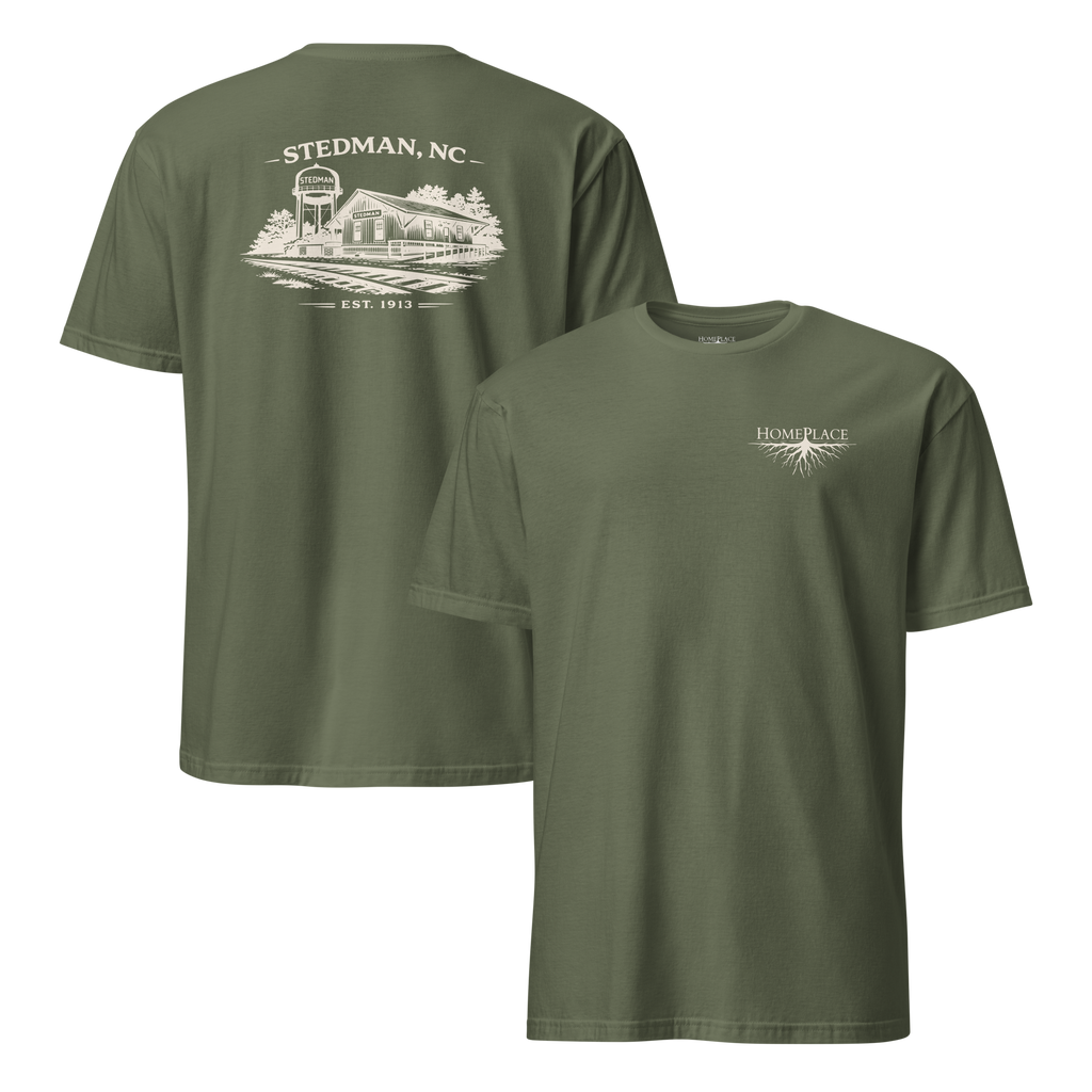 Stedman, NC - Train Depot - Unisex T-Shirt