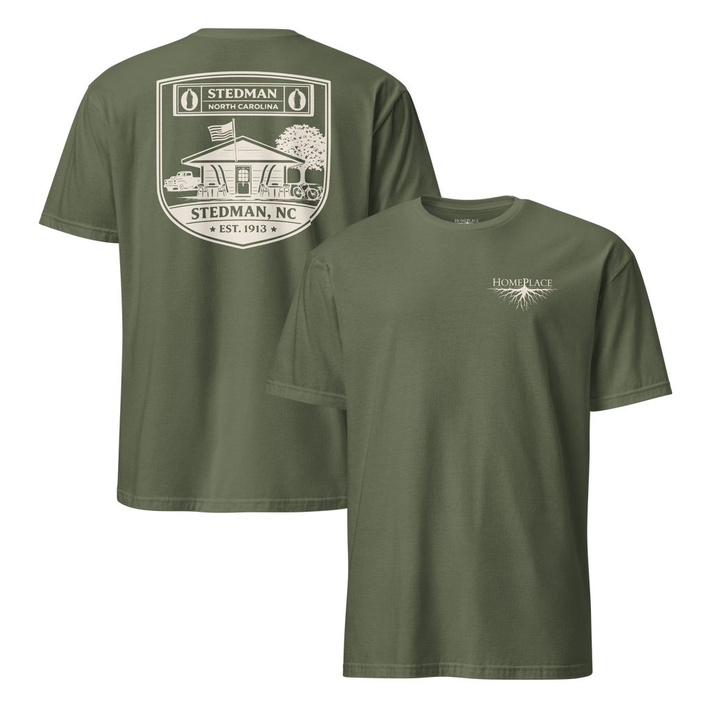 Stedman, NC - Soda Shop Badge - Unisex T-Shirt