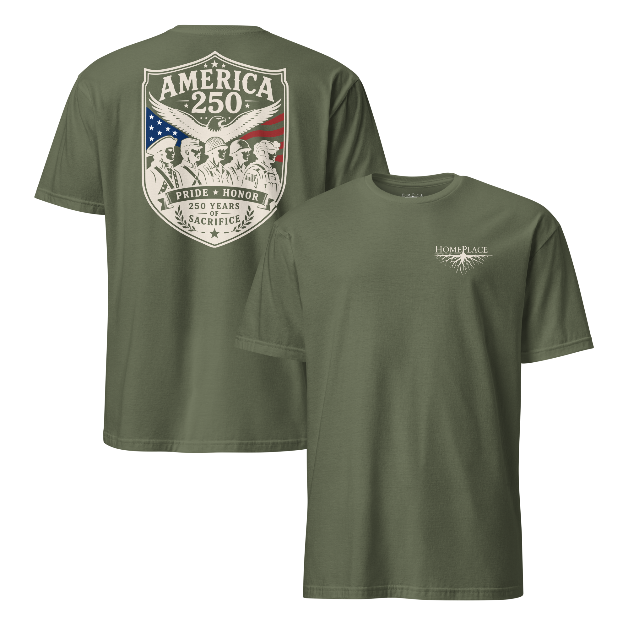 America 250 - Pride & Honor- Unisex T-Shirt