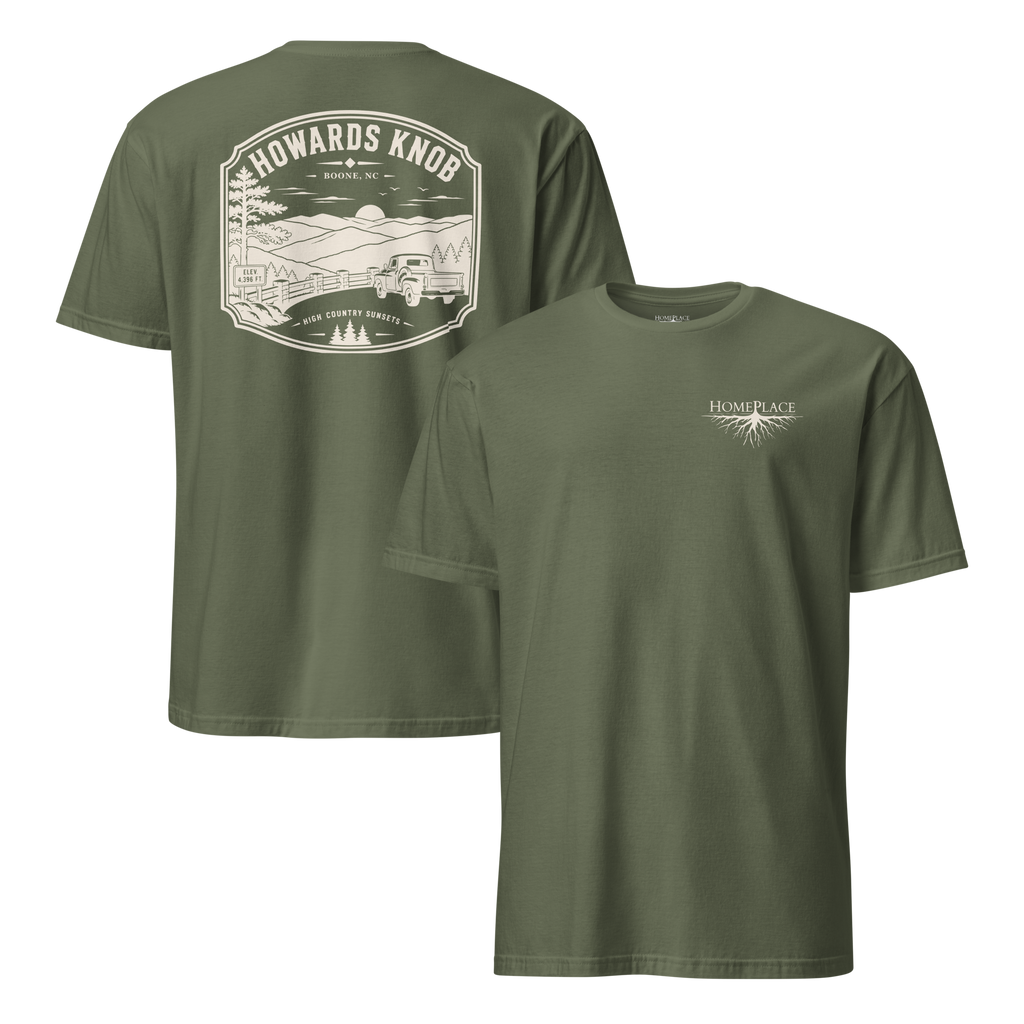 Boone, NC - Howard's Knob - Unisex T-Shirt