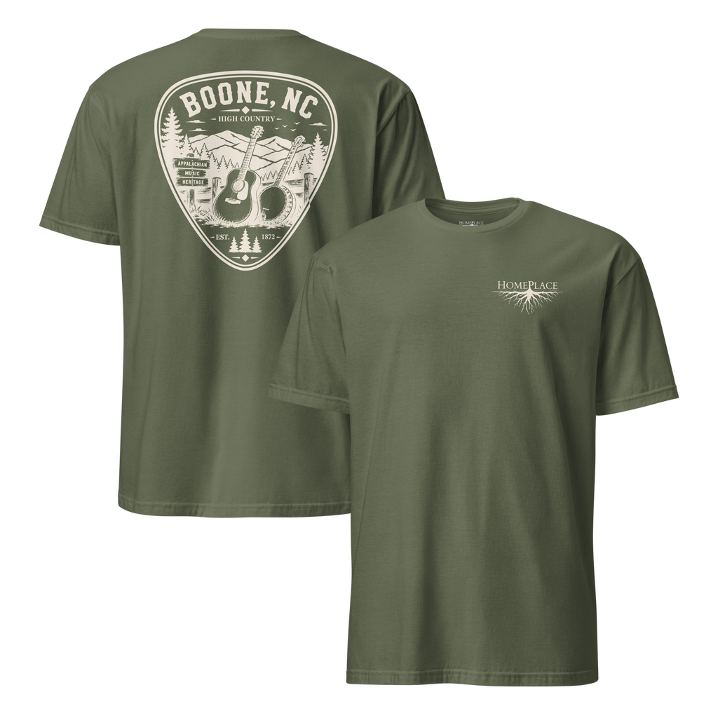 Boone, NC - Mountain Music - Unisex T-Shirt