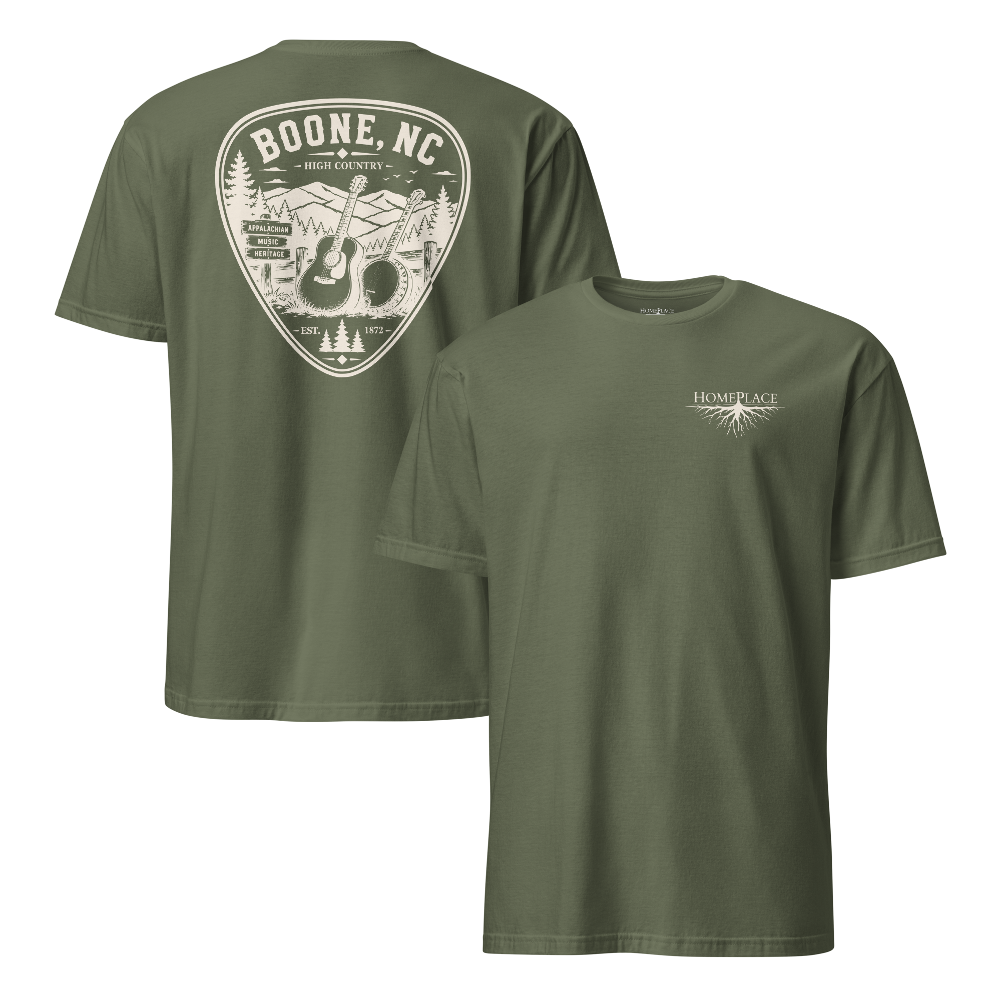 Boone, NC - Mountain Music - Unisex T-Shirt