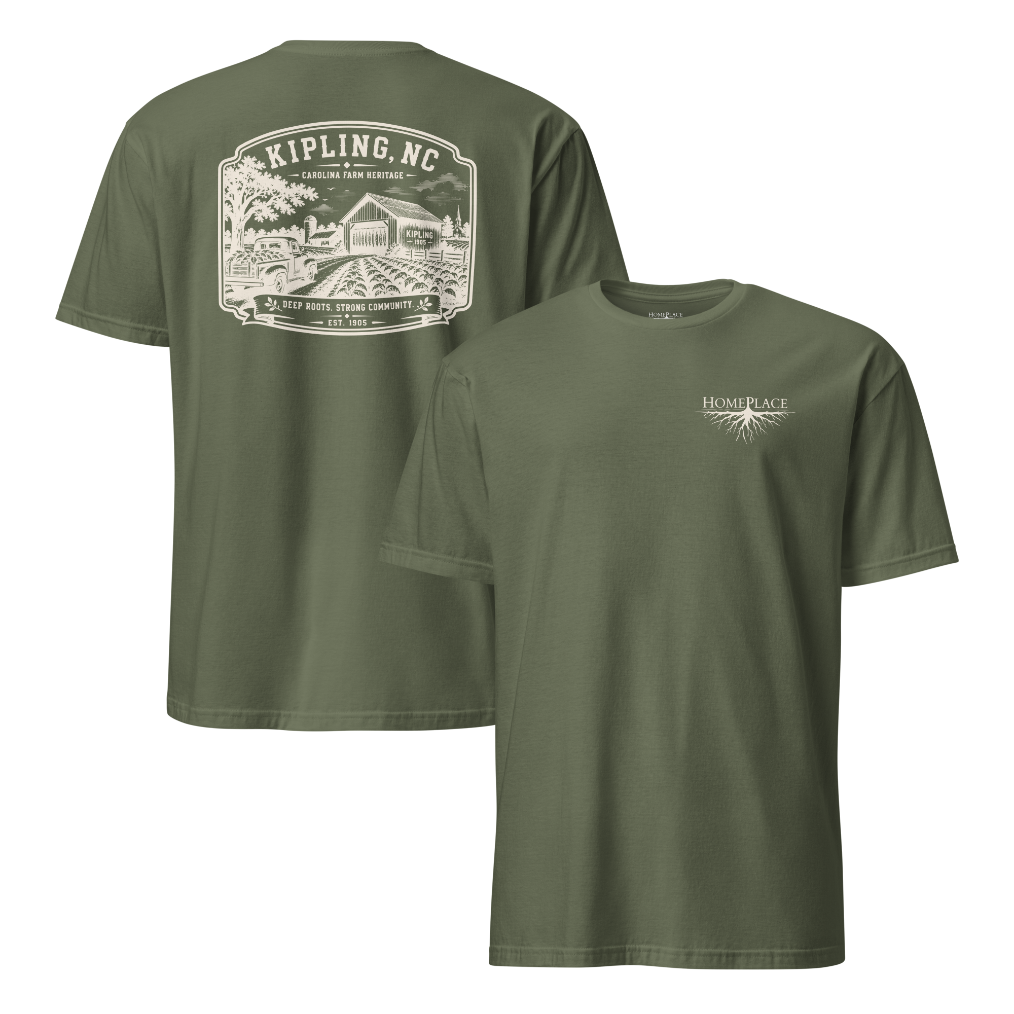 Kipling, NC - Farm Heritage - Unisex T-Shirt