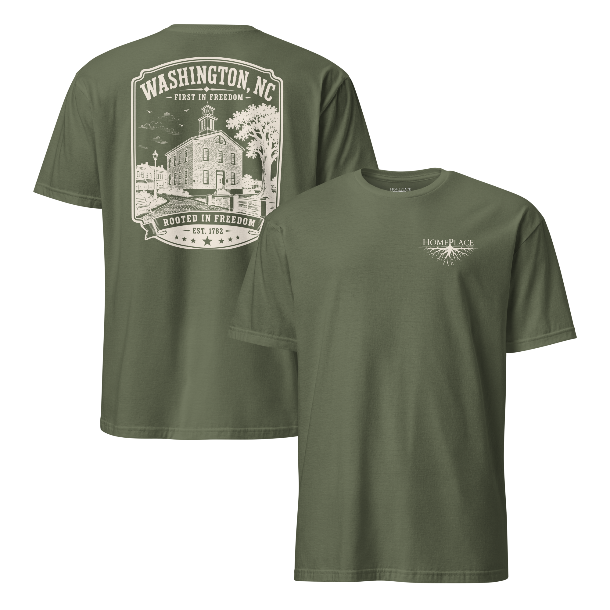 Washington, NC - Downtown - Unisex T-Shirt