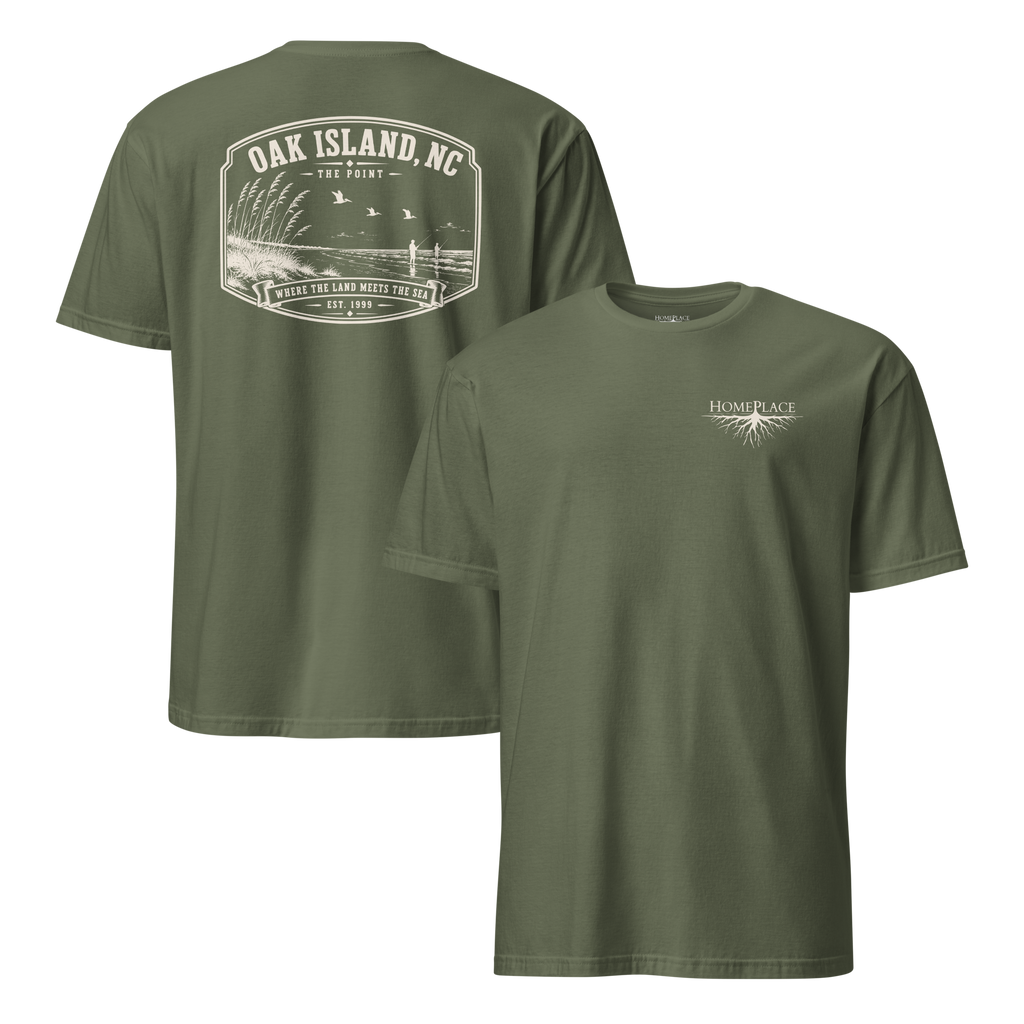 Oak Island, NC - The Point - Unisex T-Shirt