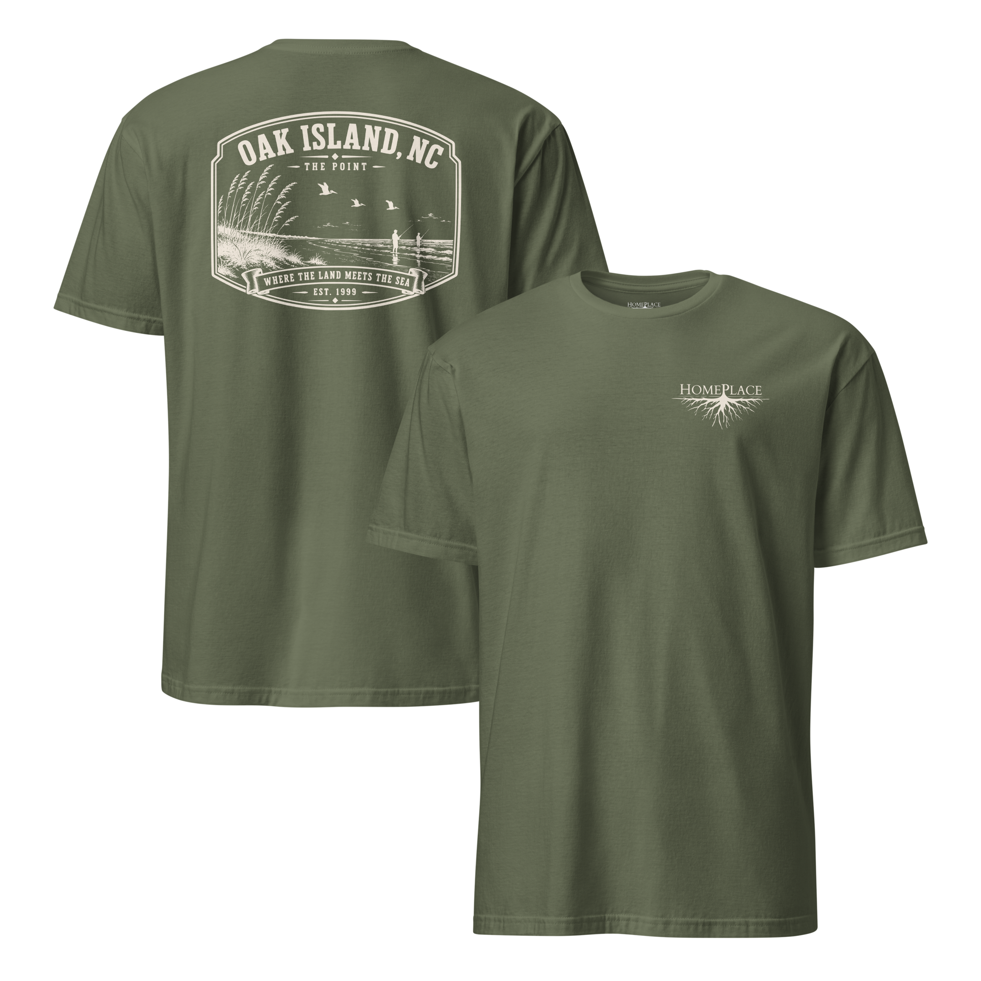 Oak Island, NC - The Point - Unisex T-Shirt