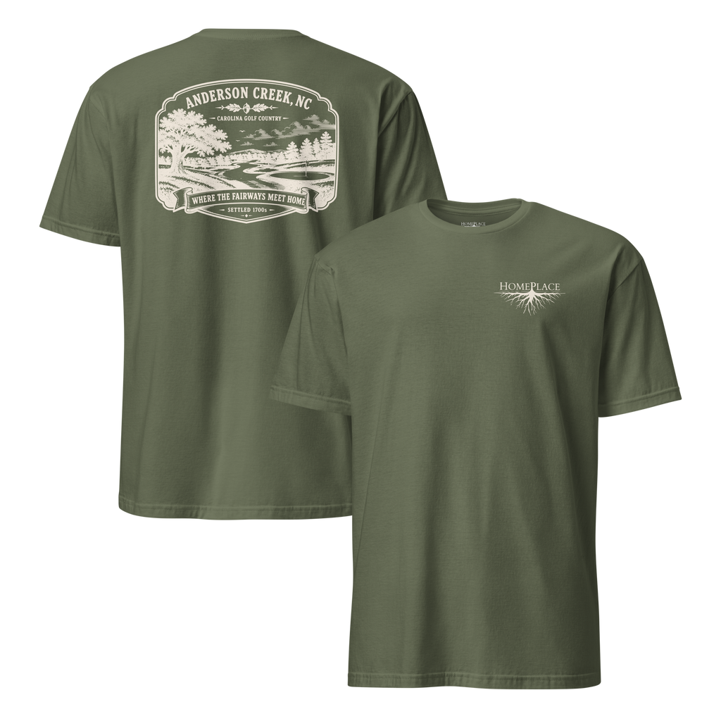 Anderson Creek, NC - Carolina Golf - Unisex T-Shirt