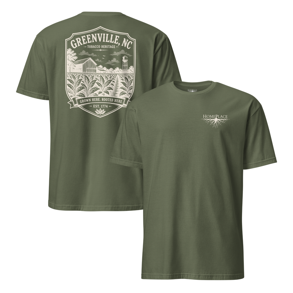 Greenville, NC - Tobacco Heritage - Short-Sleeve Unisex