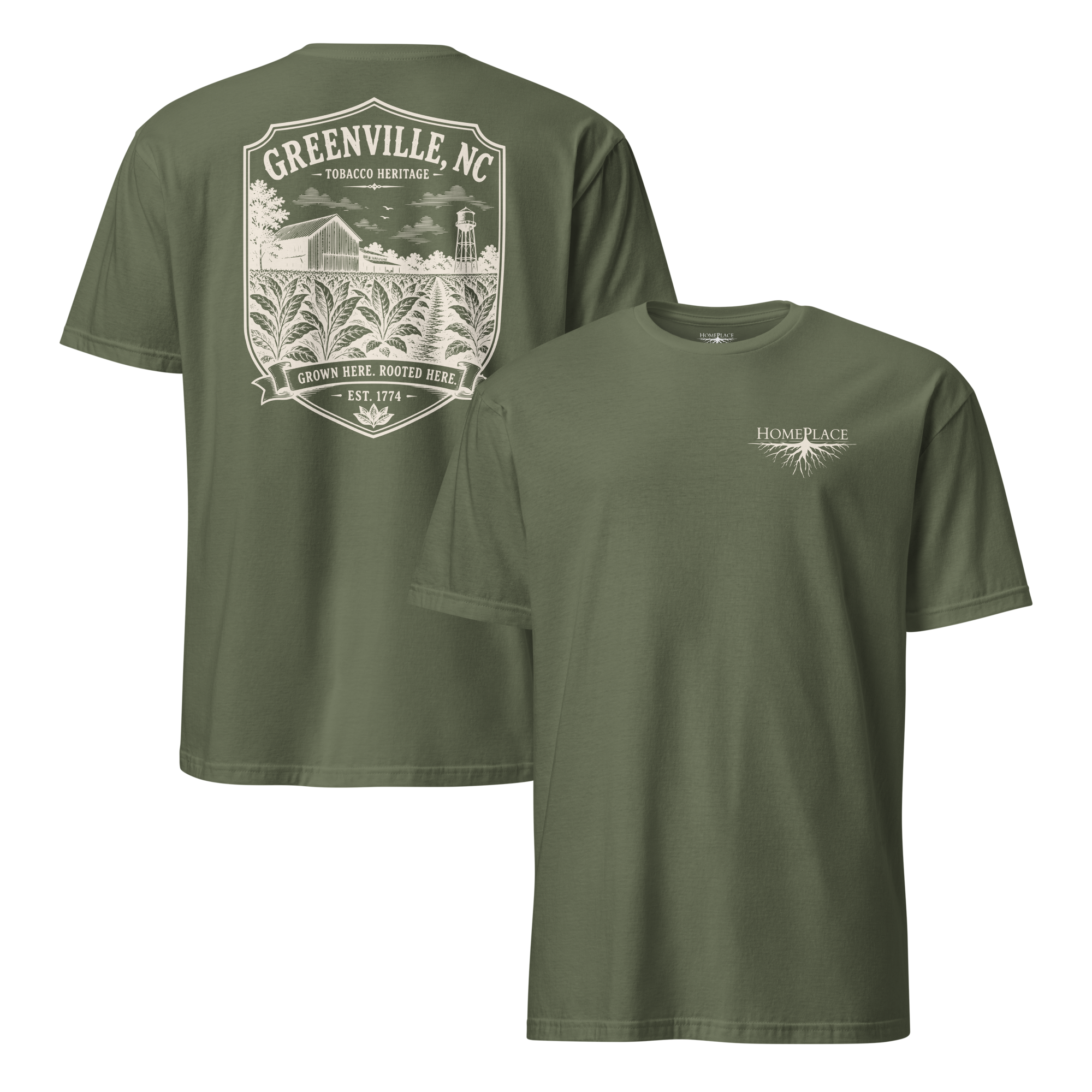 Greenville, NC - Tobacco Heritage - Short-Sleeve Unisex