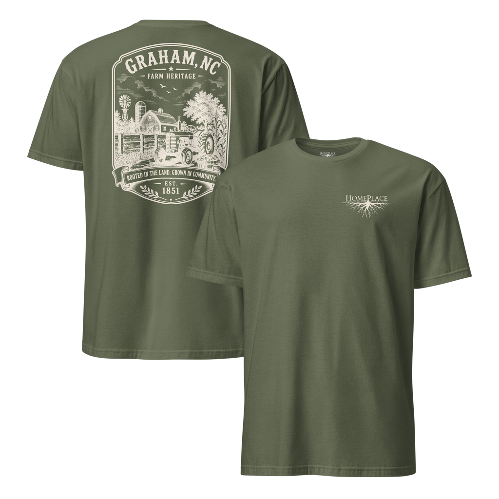 Graham, NC - Farm Heritage - Short-Sleeve Unisex