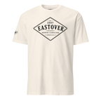 Eastover, NC - Diamond Front Black Ink Short-Sleeve Unisex T-Shirt