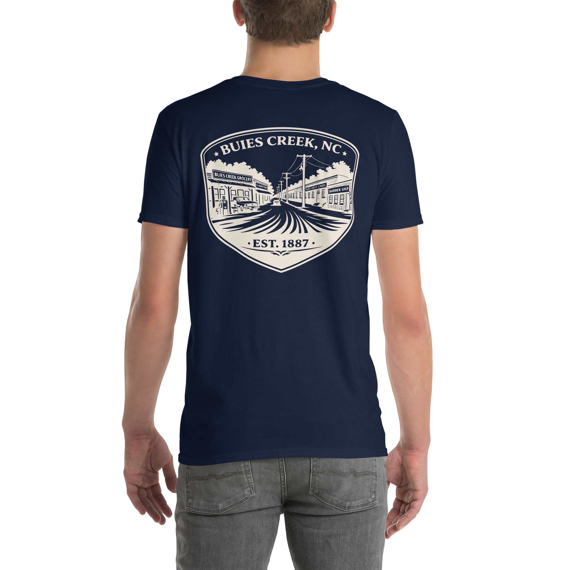 Buies Creek, NC - Main Street - Unisex T-Shirt