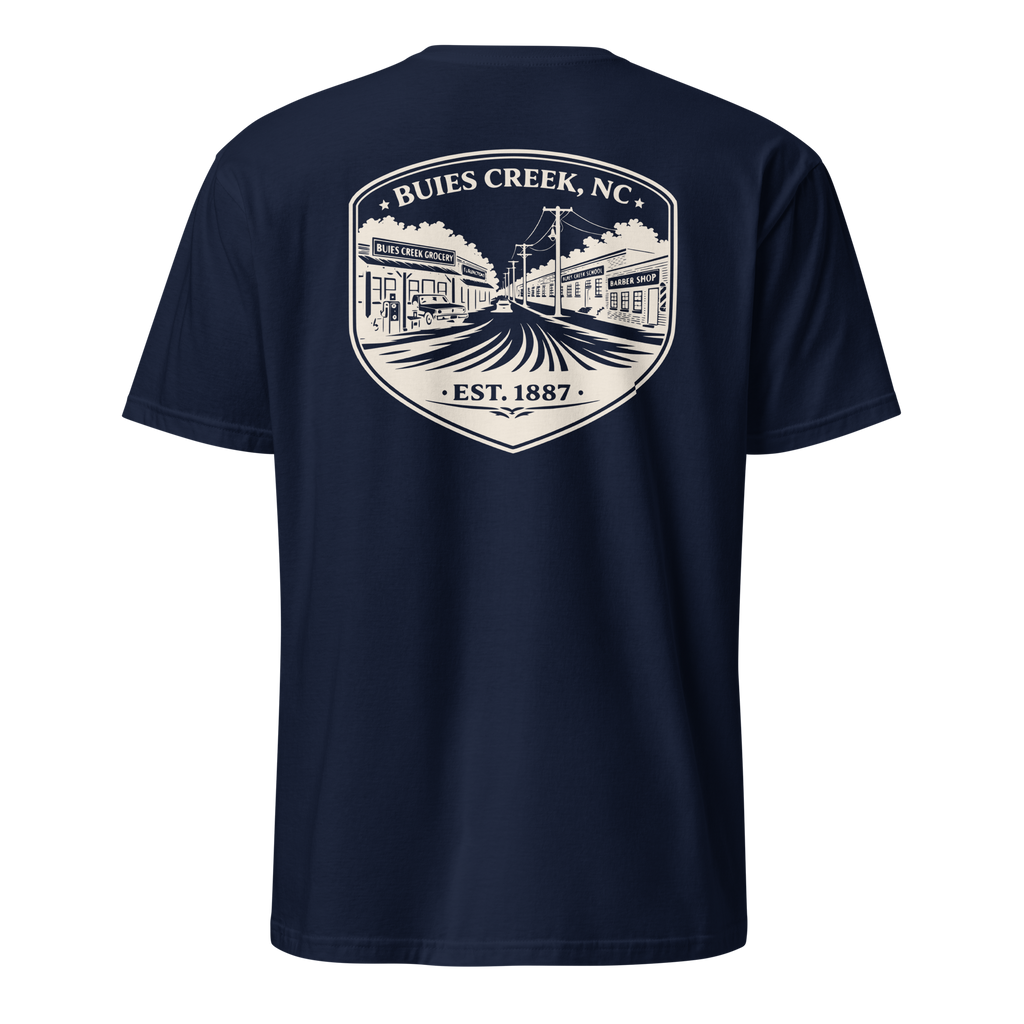 Buies Creek, NC - Main Street - Unisex T-Shirt