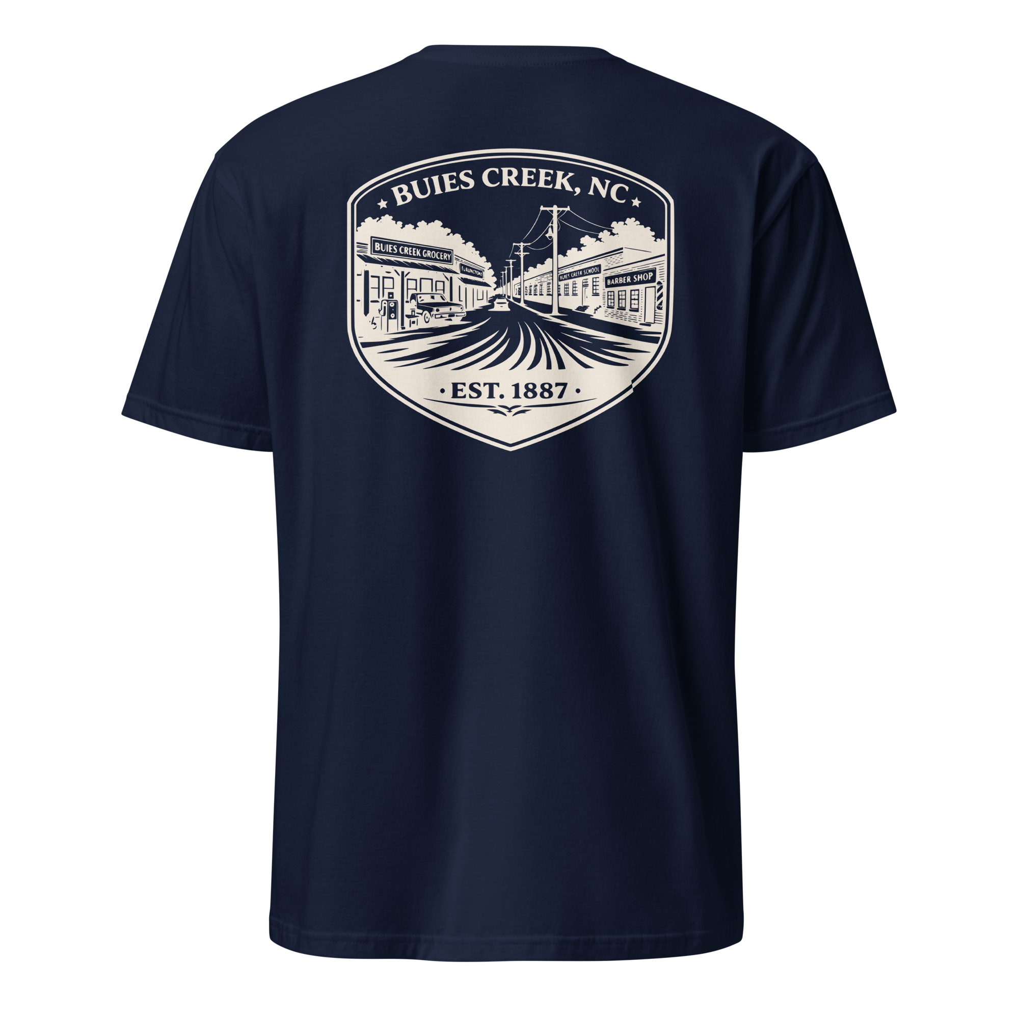 Buies Creek, NC - Main Street - Unisex T-Shirt
