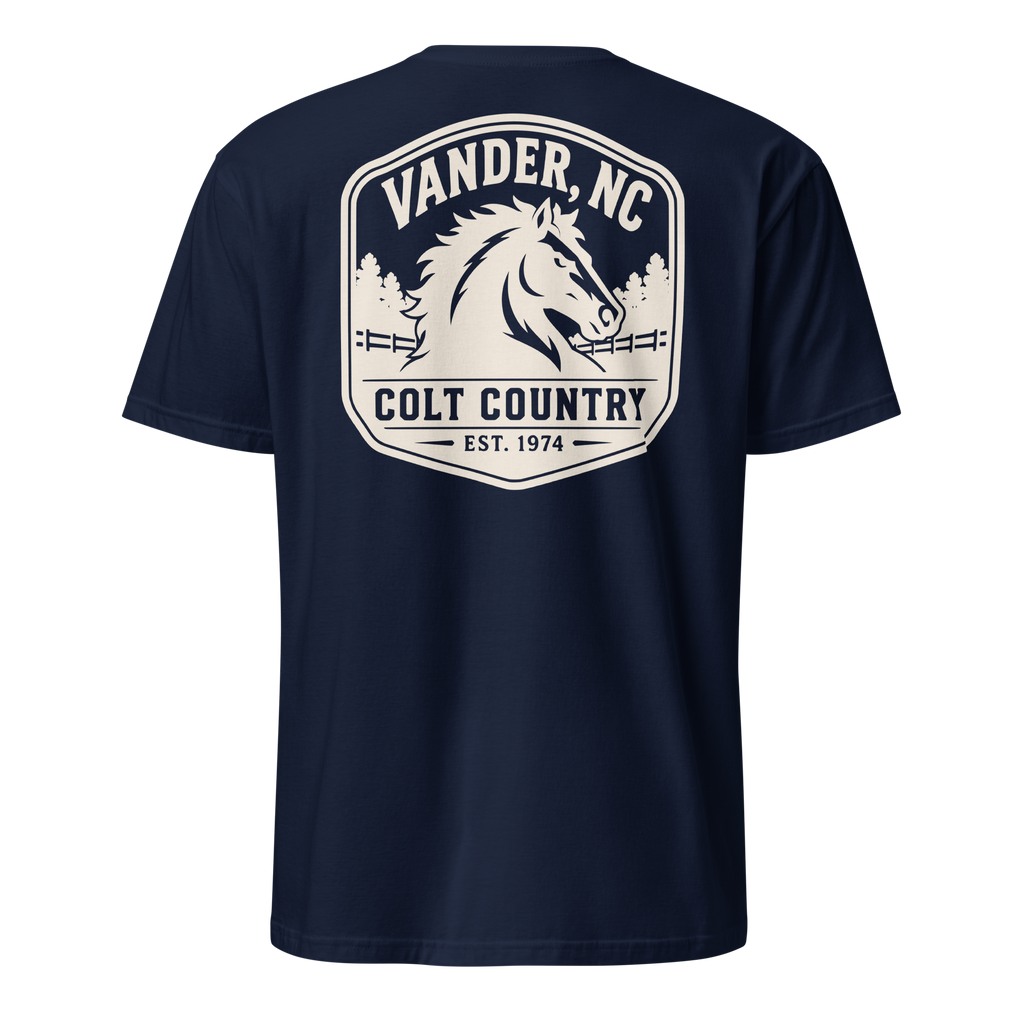 Vander, NC - Colt Country - Unisex T-Shirt