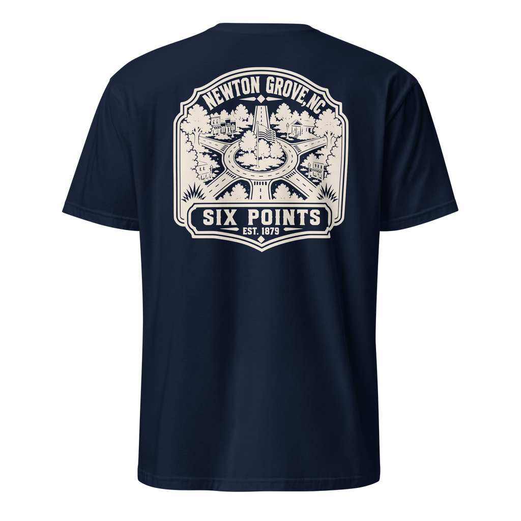 Newton Grove, NC - Six Points - Unisex T-Shirt