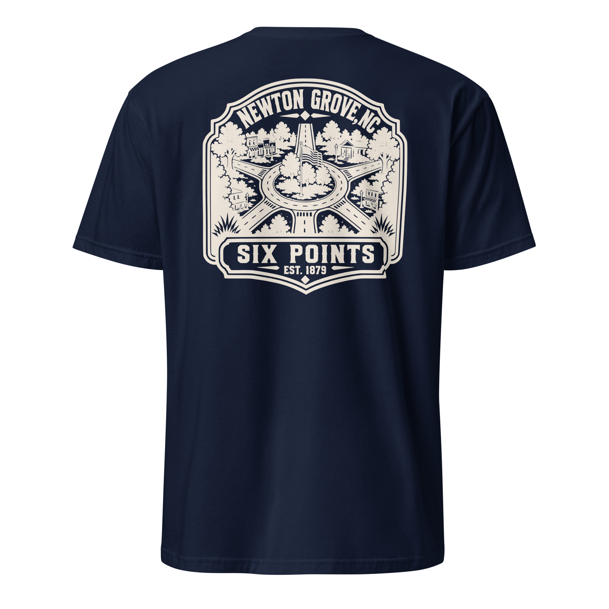 Newton Grove, NC - Six Points - Unisex T-Shirt