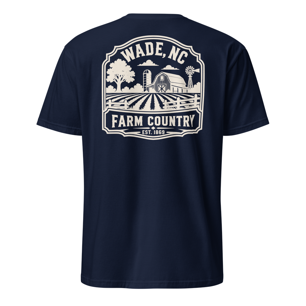 Wade, NC - Farm Country - Unisex T-Shirt