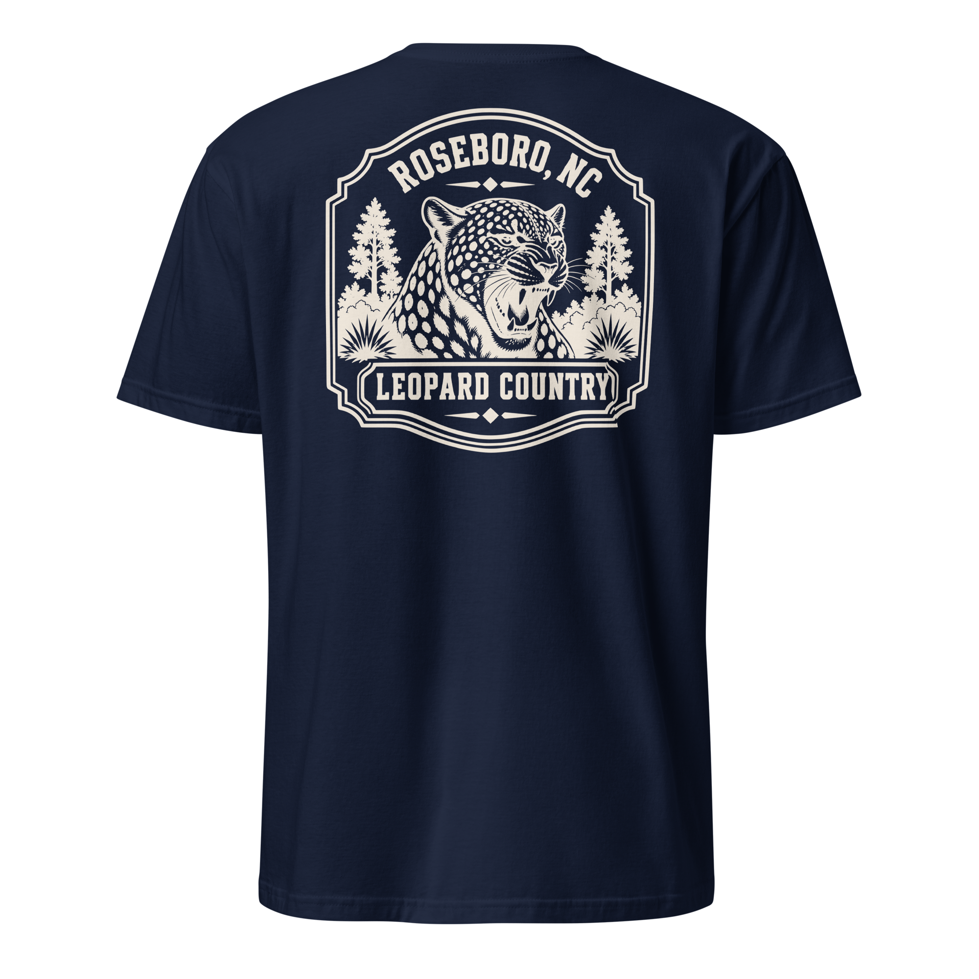 Roseboro, NC - Leopard Country - Unisex T-Shirt